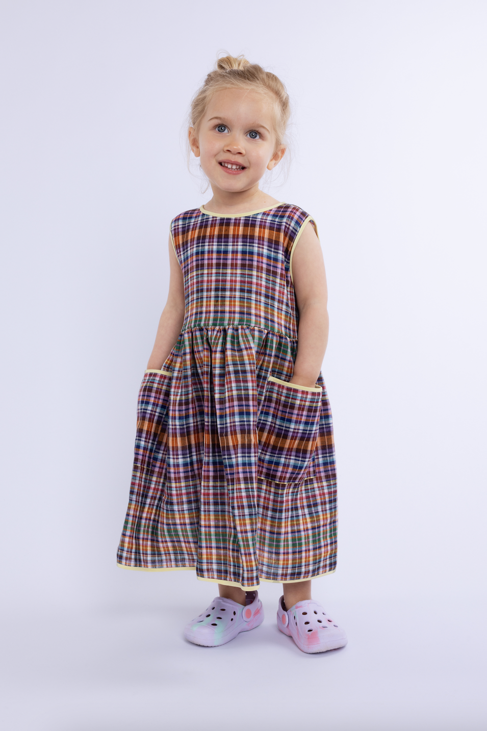 Rainbow Picnic Dress