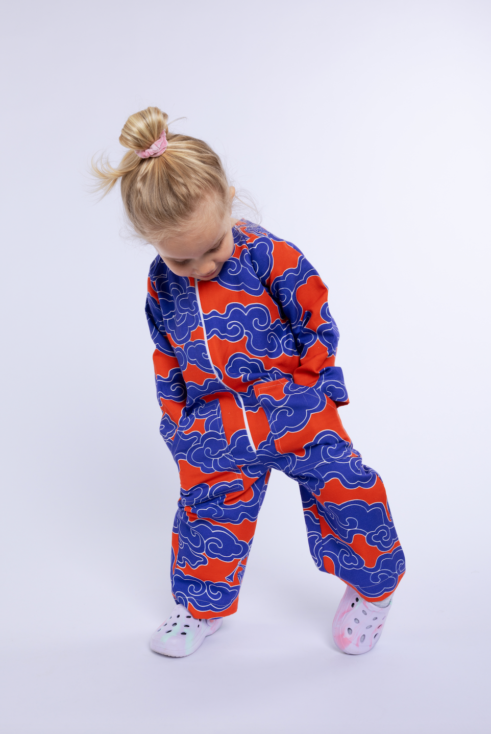 Paperella Stormy Print Jumpsuit
